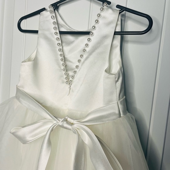 Toddler girls floor length special occasion dress - Picture 5 of 7
